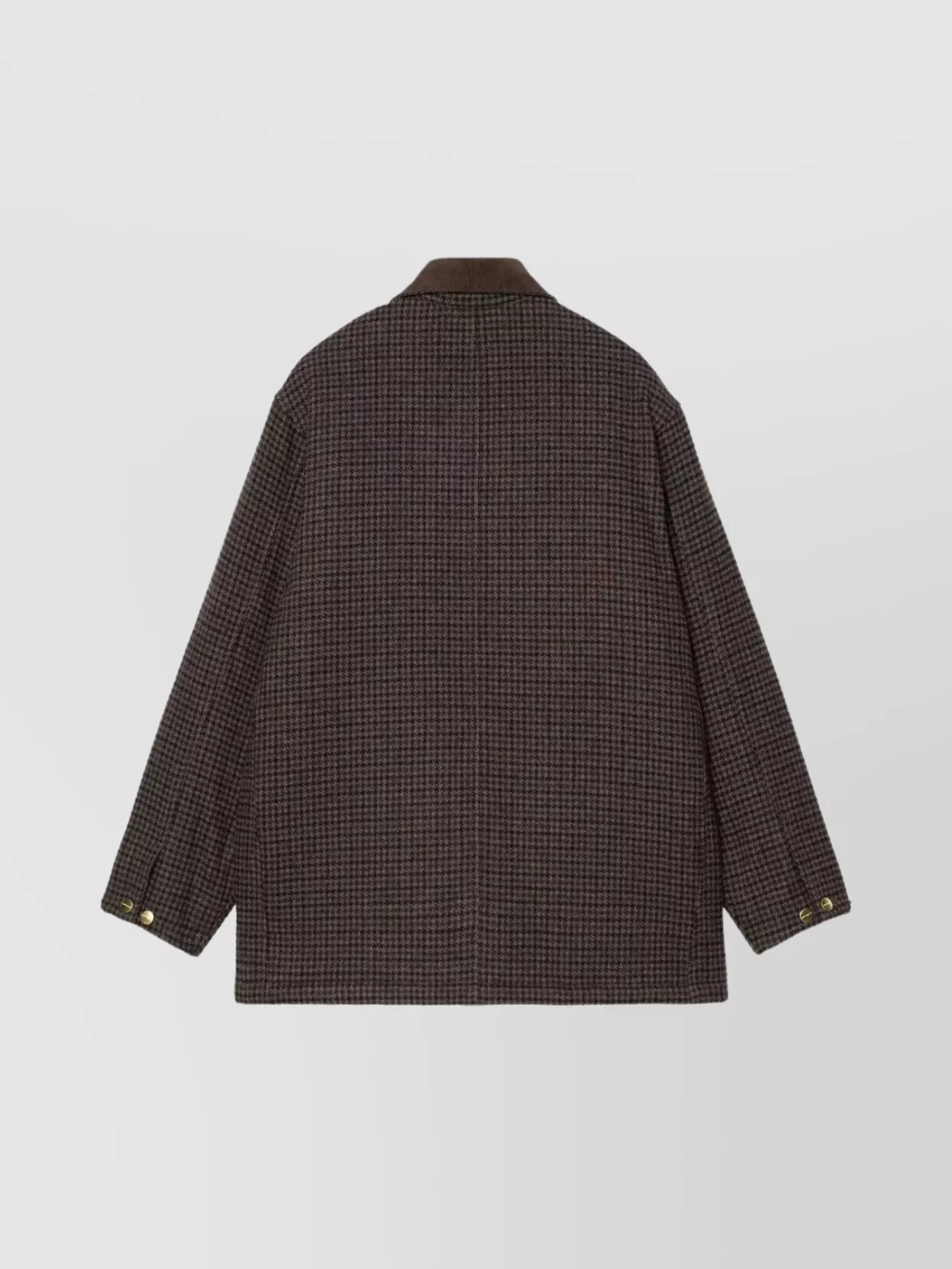 Carhartt Wip Stylish Collared Coat Front Pockets