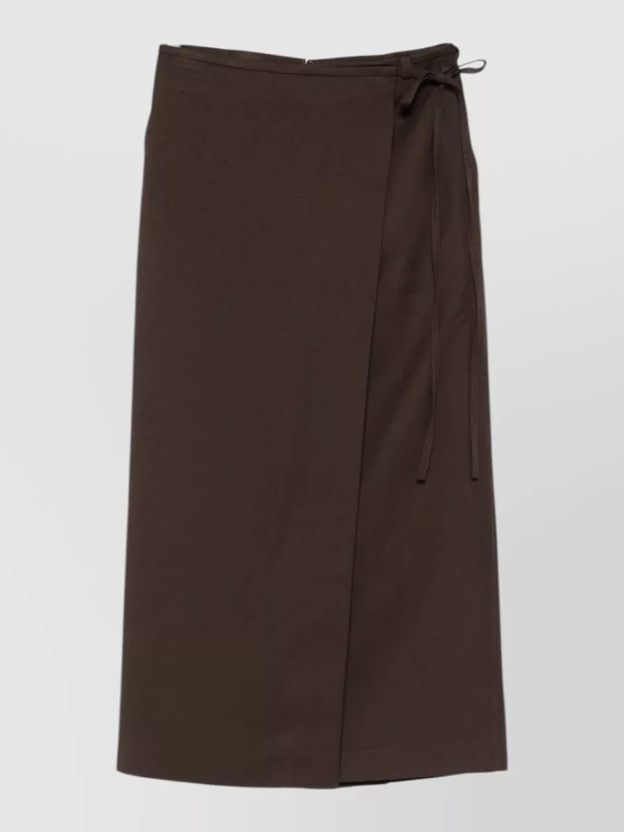 Dunst Midi Wrap Skirt