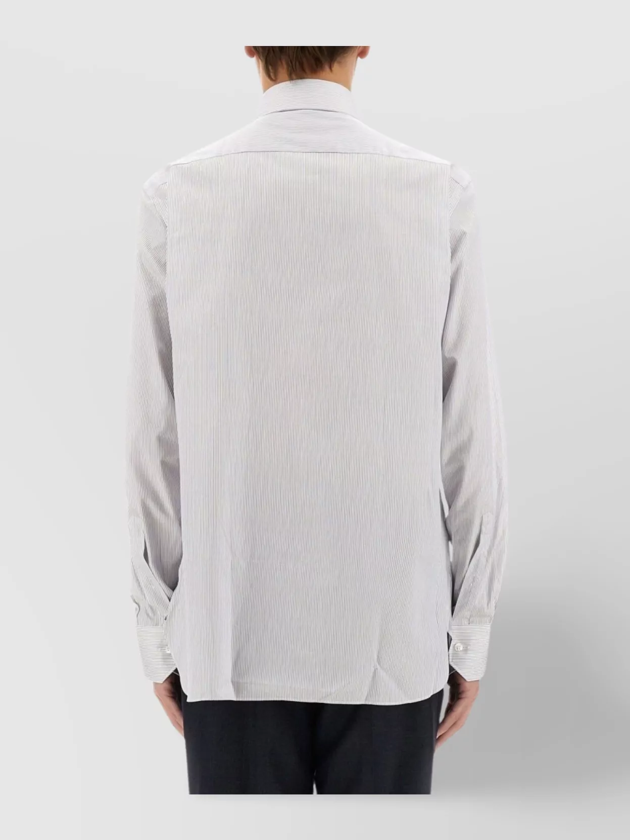 Zegna Striped Long Sleeves Winner Shirt