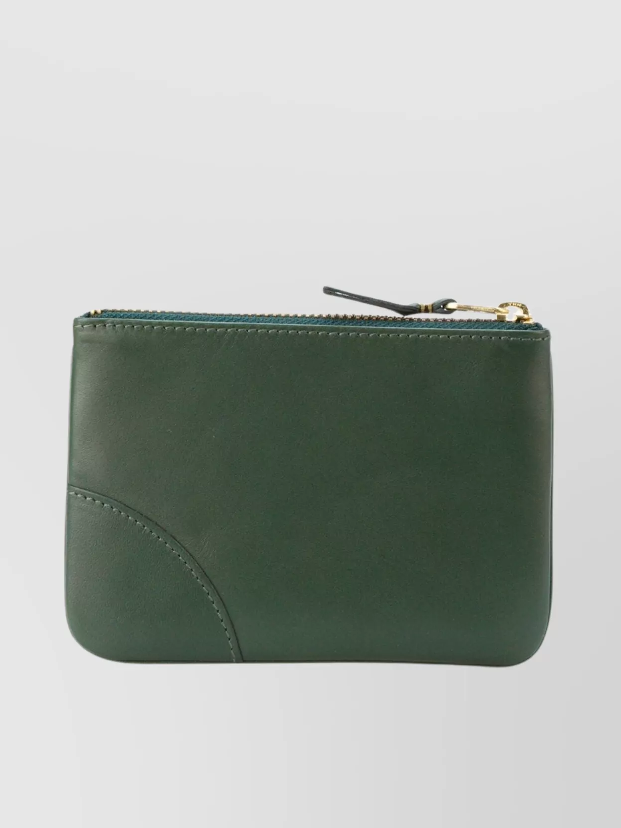 Comme Des Garçons Zip Wallet Gold-Tone Hardware