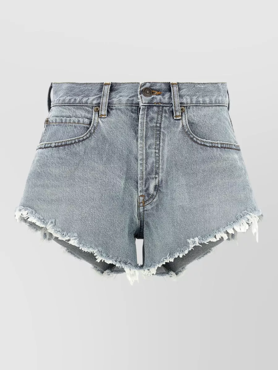 Balenciaga denim shorts