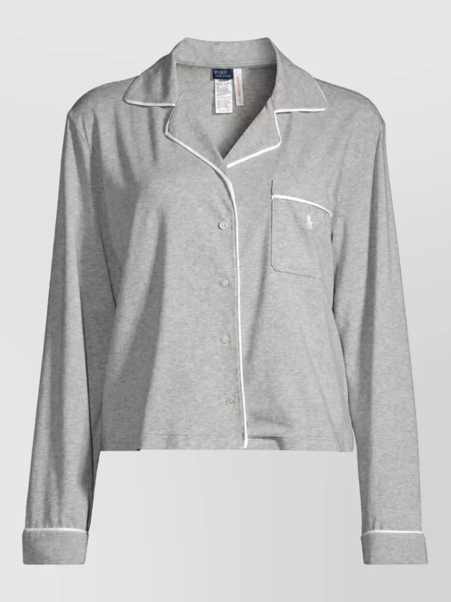 Ralph Lauren cotton long sleeve pyjama set