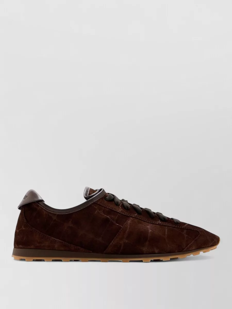 Jacquemus Leather Low-Top Sneakers