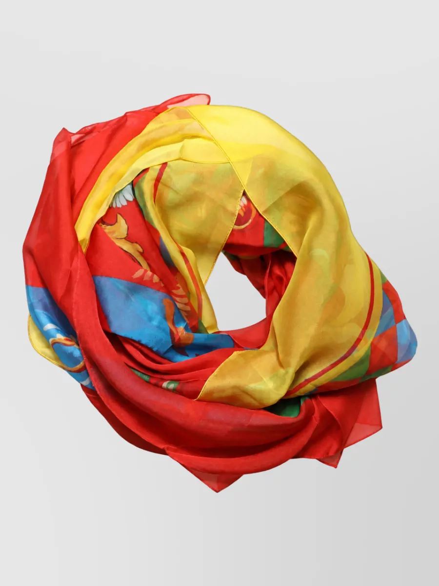 Dolce&Gabbana silk printed square scarf