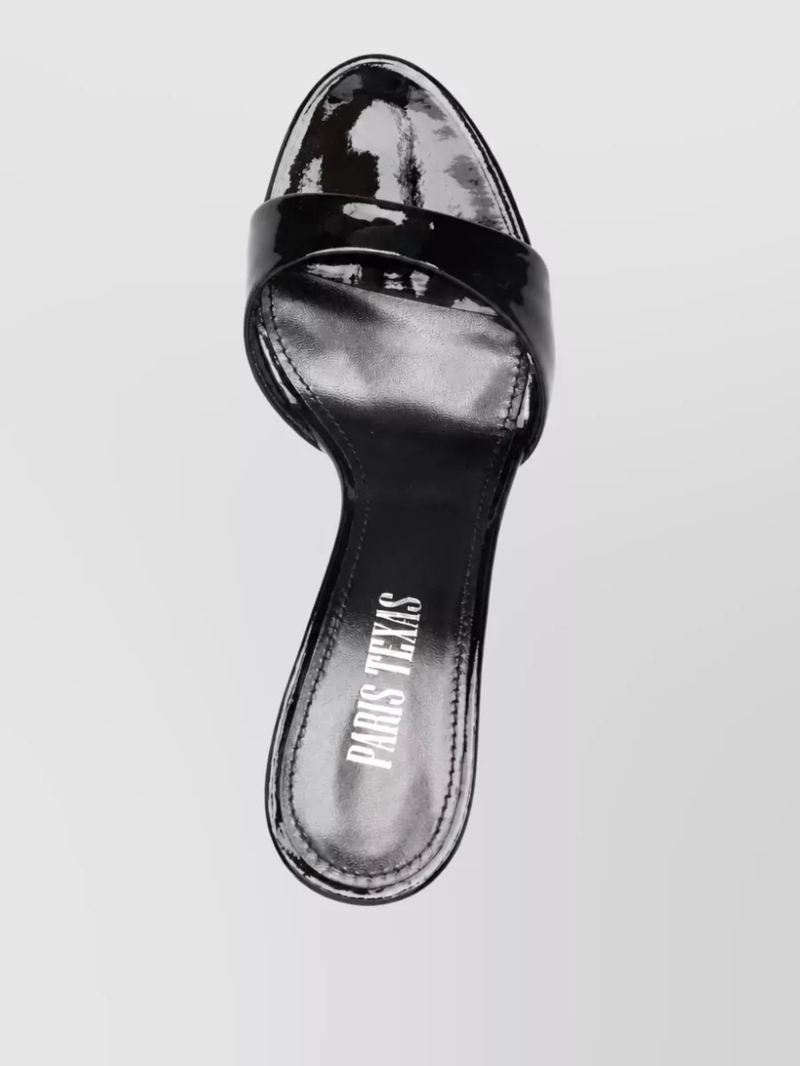 Paris Texas Leather Mule Sandals