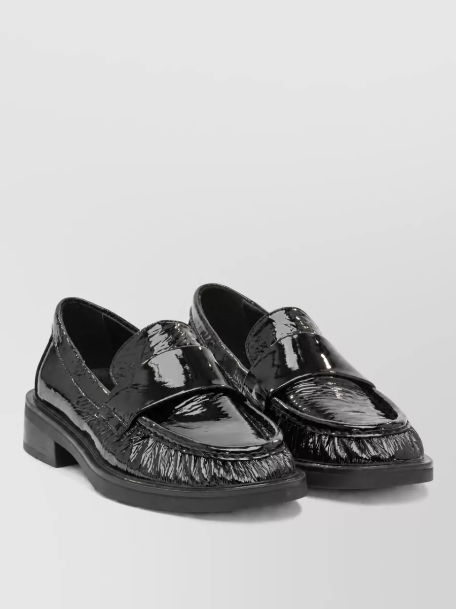Strategia leather derby shoes