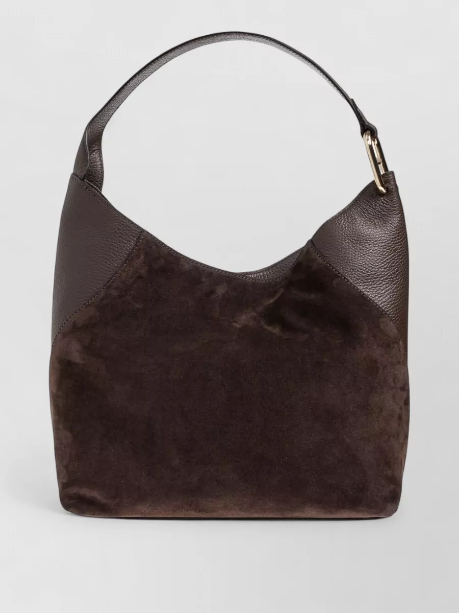 Furla Medium Leather Hobo Bag