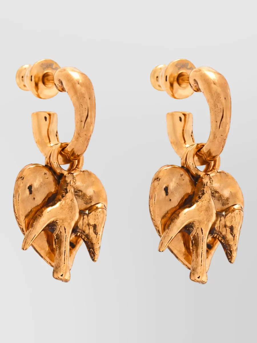 Saint Laurent love mini hoop earrings