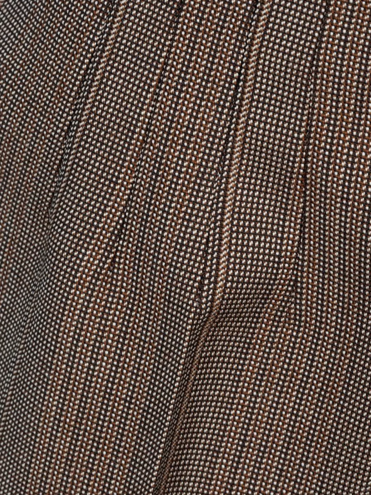 Prada High Waist Pinstripes Pleated Design Shorts