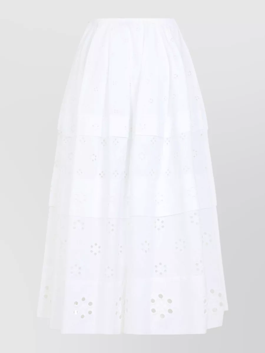 Celine Cotton Full Skirt