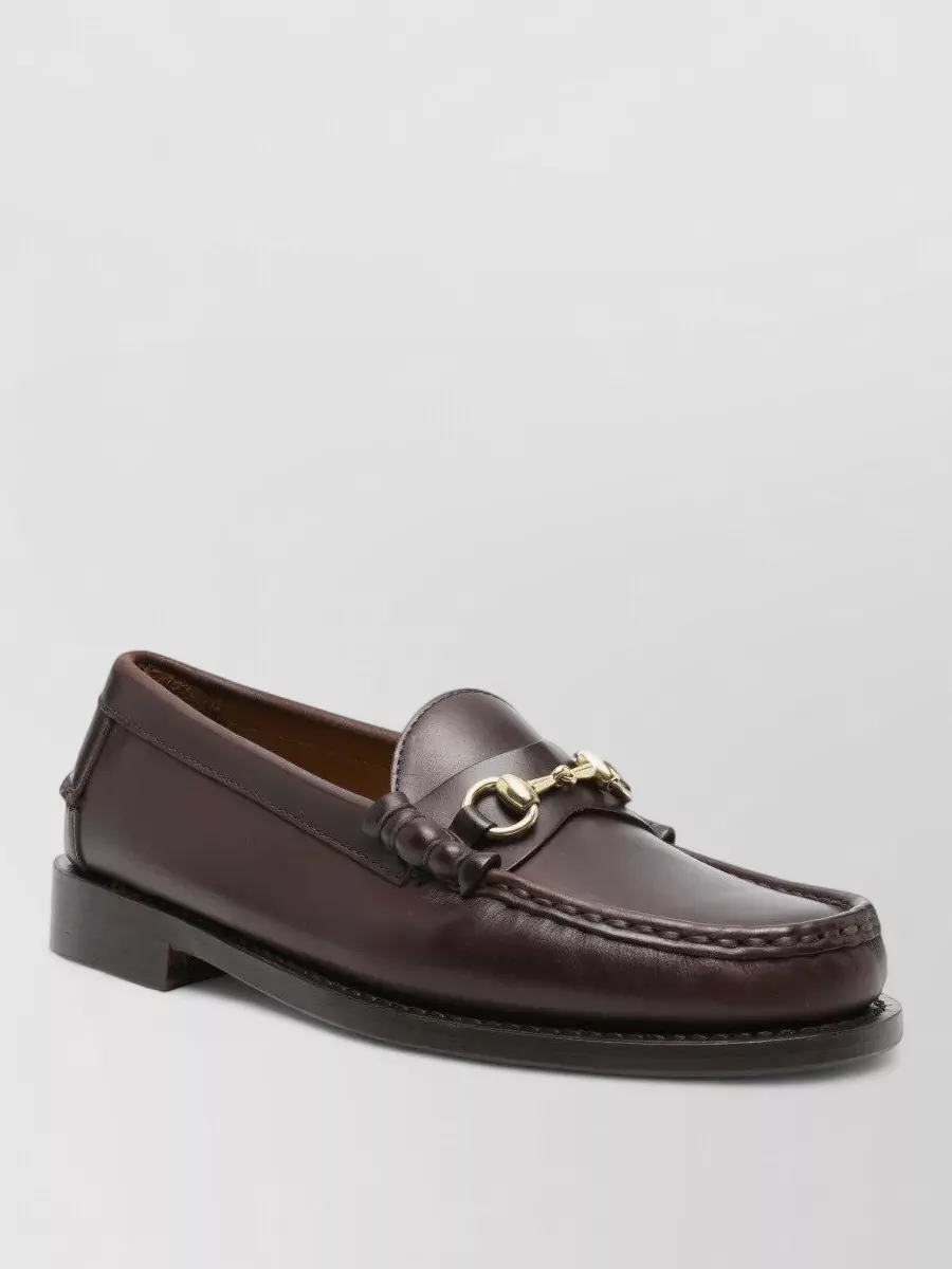 Sebago leather joe modena loafers