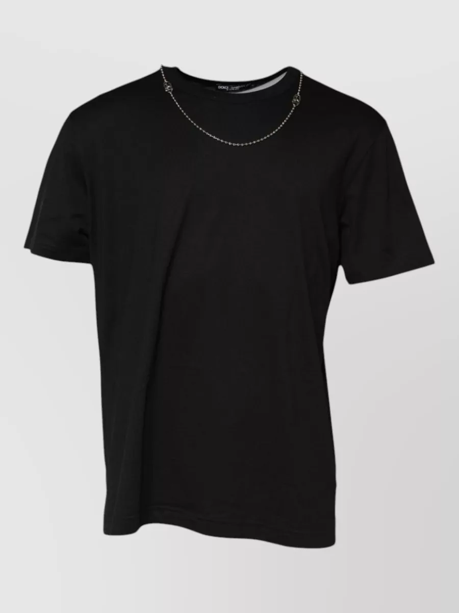 Dolce&Gabbana cotton crewneck short-sleeve t-shirt