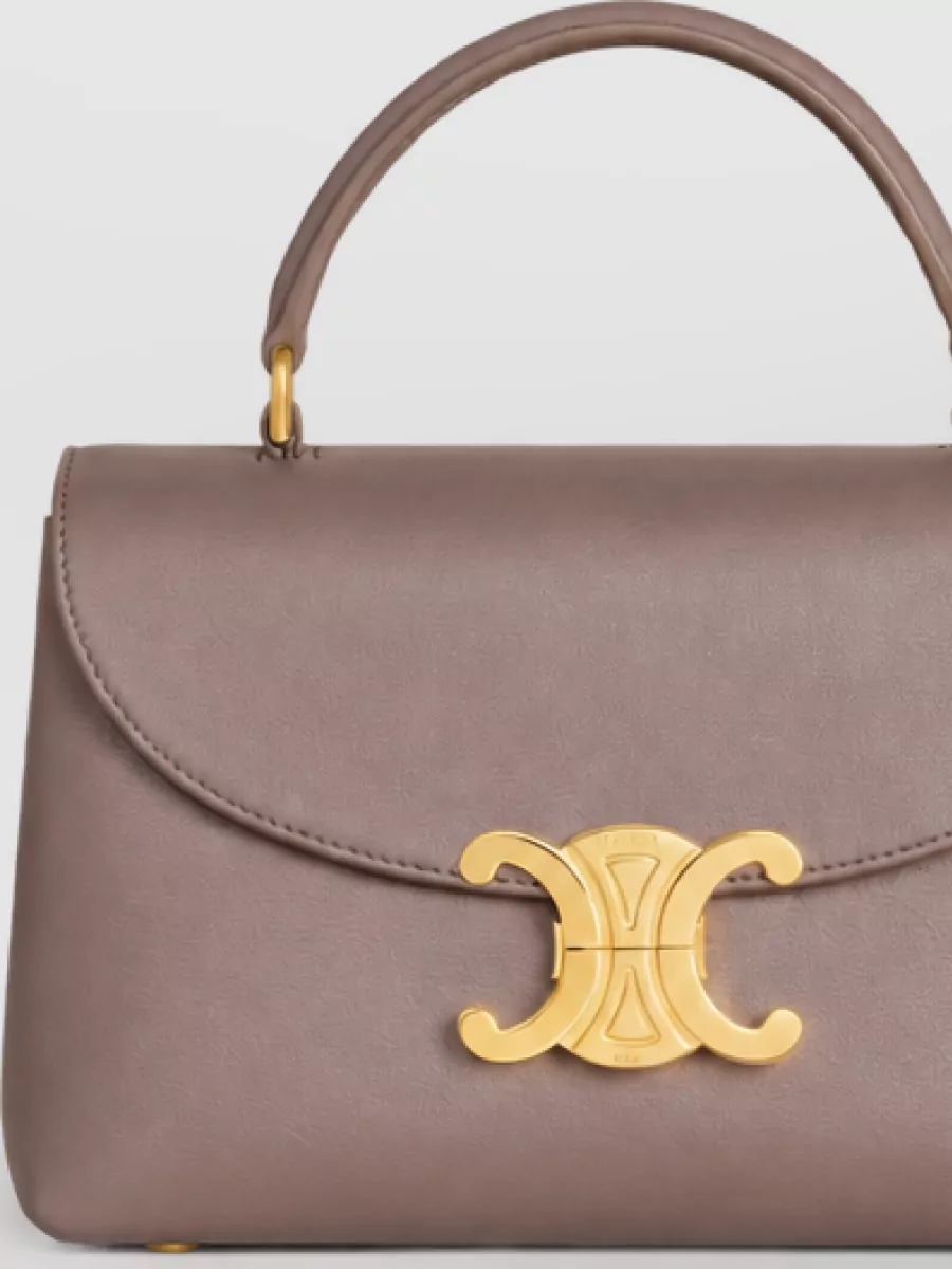 Celine leather clutch bag