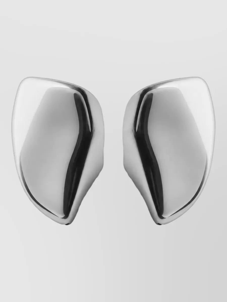 Bottega Veneta Sterling Silver Drop Earrings