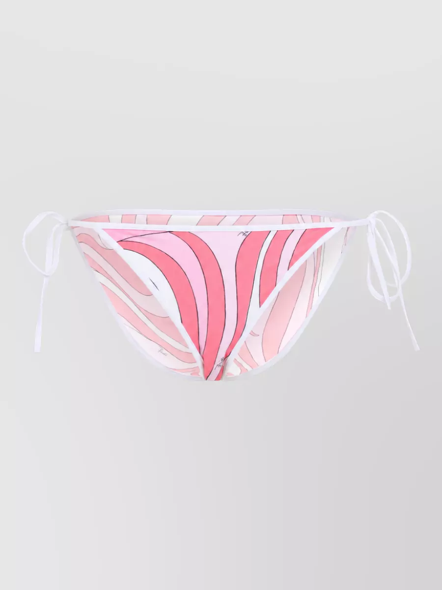 Pucci Printed Low-Rise Tie-Side Bikini Briefs