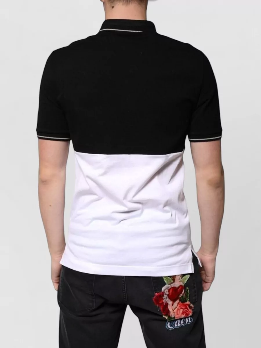 Dolce&Gabbana Cotton Short-Sleeve Polo T-Shirt