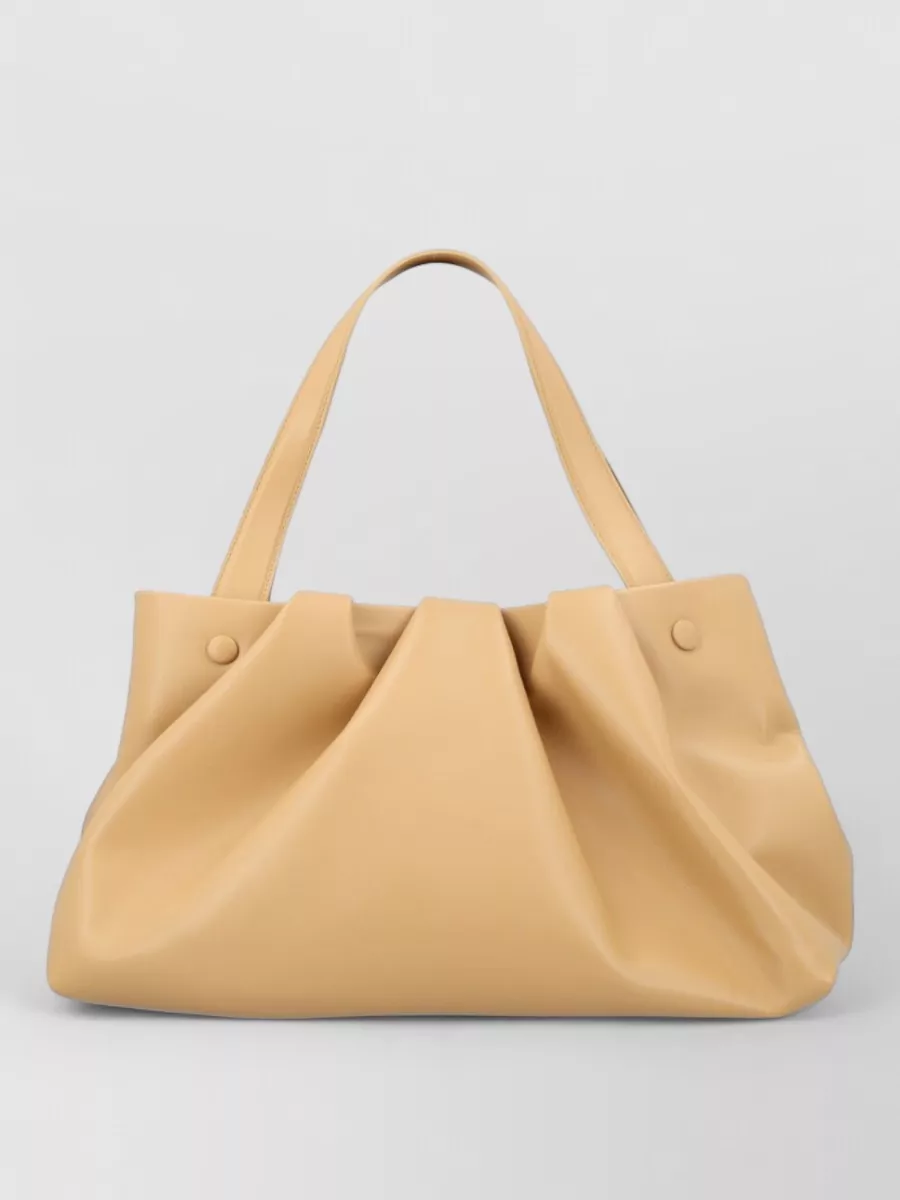 Themoiré vegan fabric shoulder bag