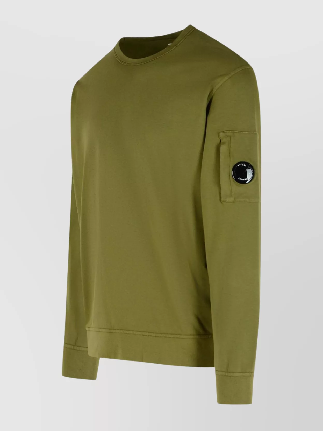 C.p. Company Cotton Sweatshirt Arm Pocket