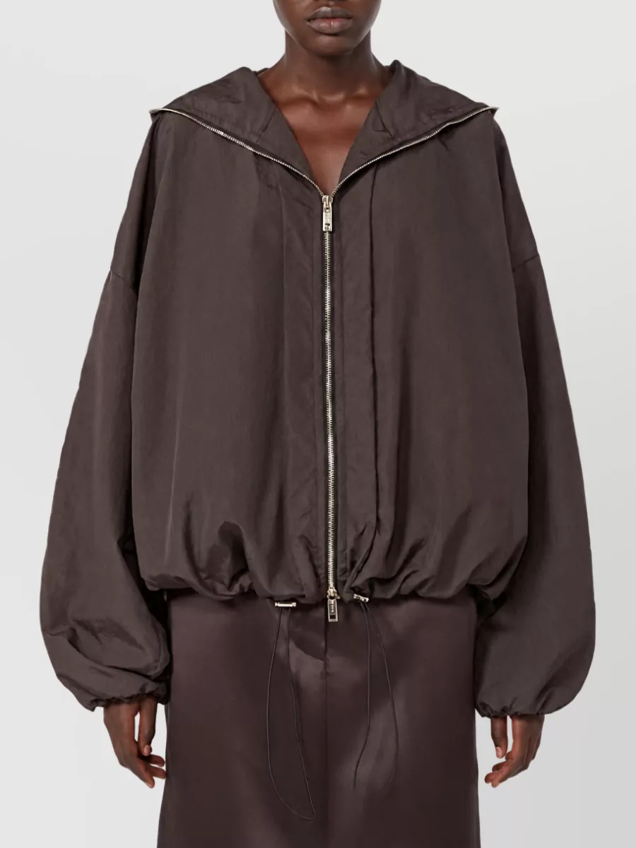 Sportmax Hooded Oversized Jacket