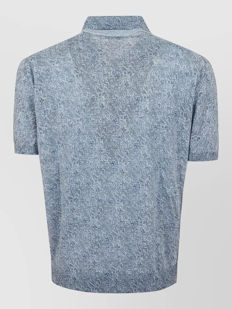 Etro Knitted Polo Shirt