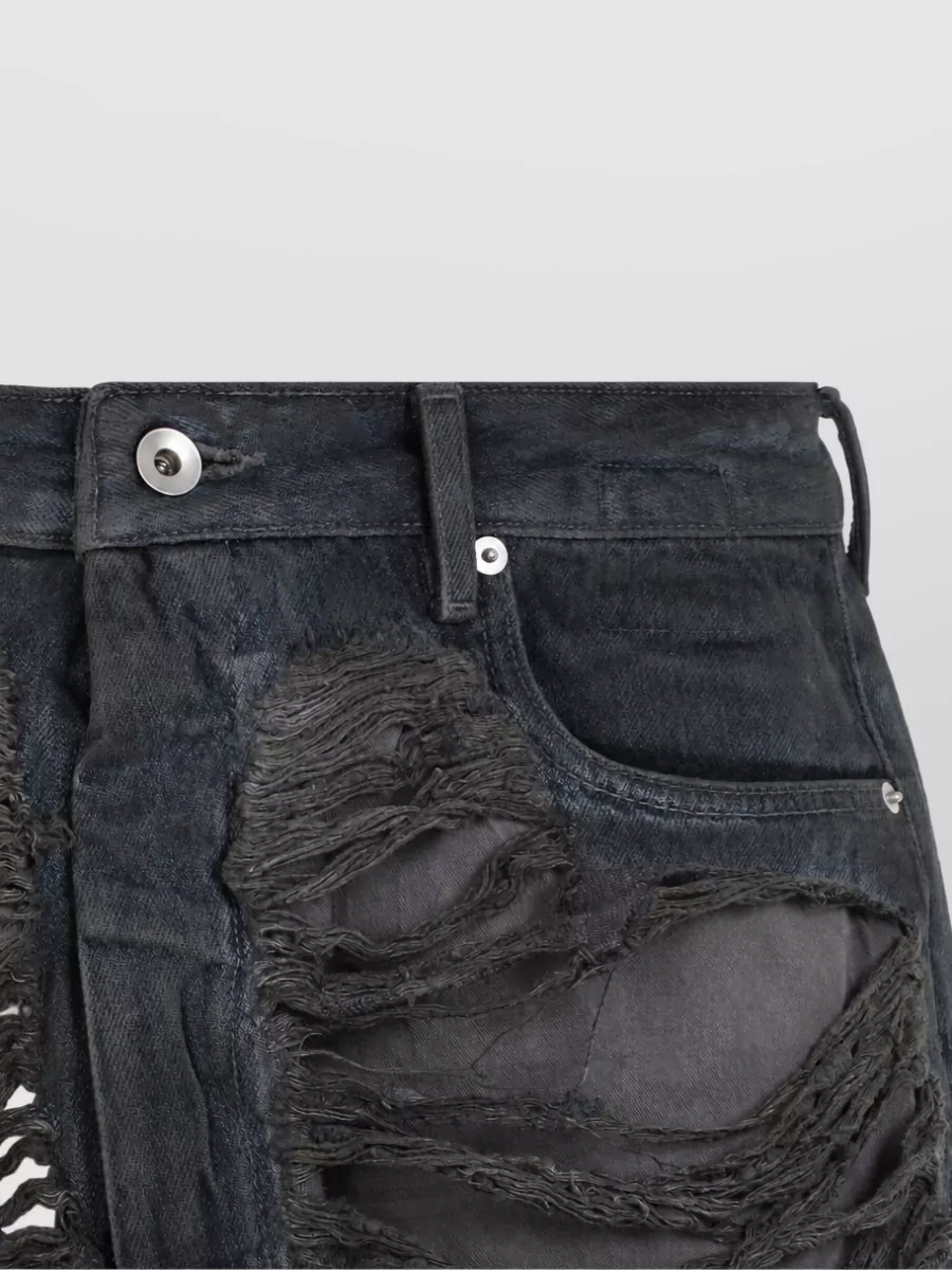 Rick Owens Drkshdw Cotton Bermuda Shorts