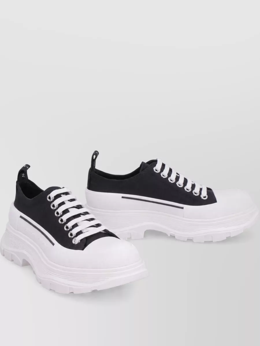 Mc Queen canvas low-top sneakers