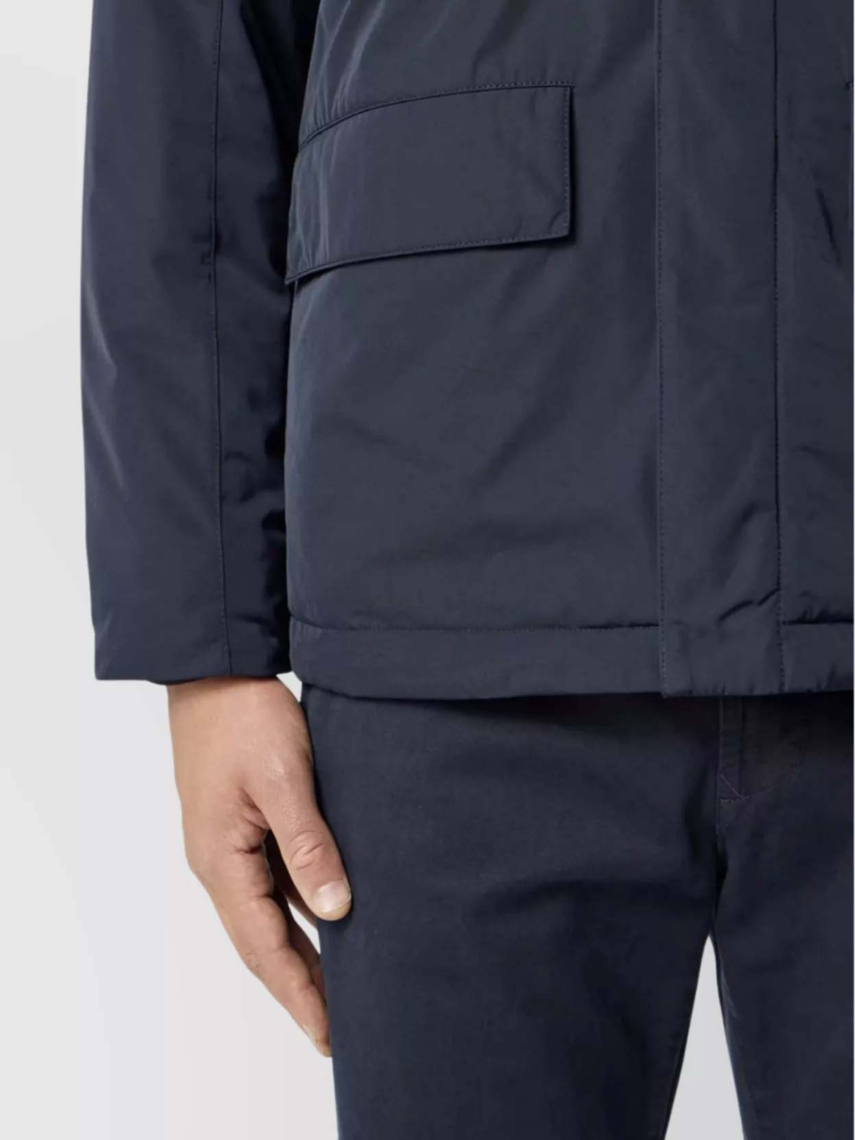 Stone Island Micro Twill Jacket Hooded