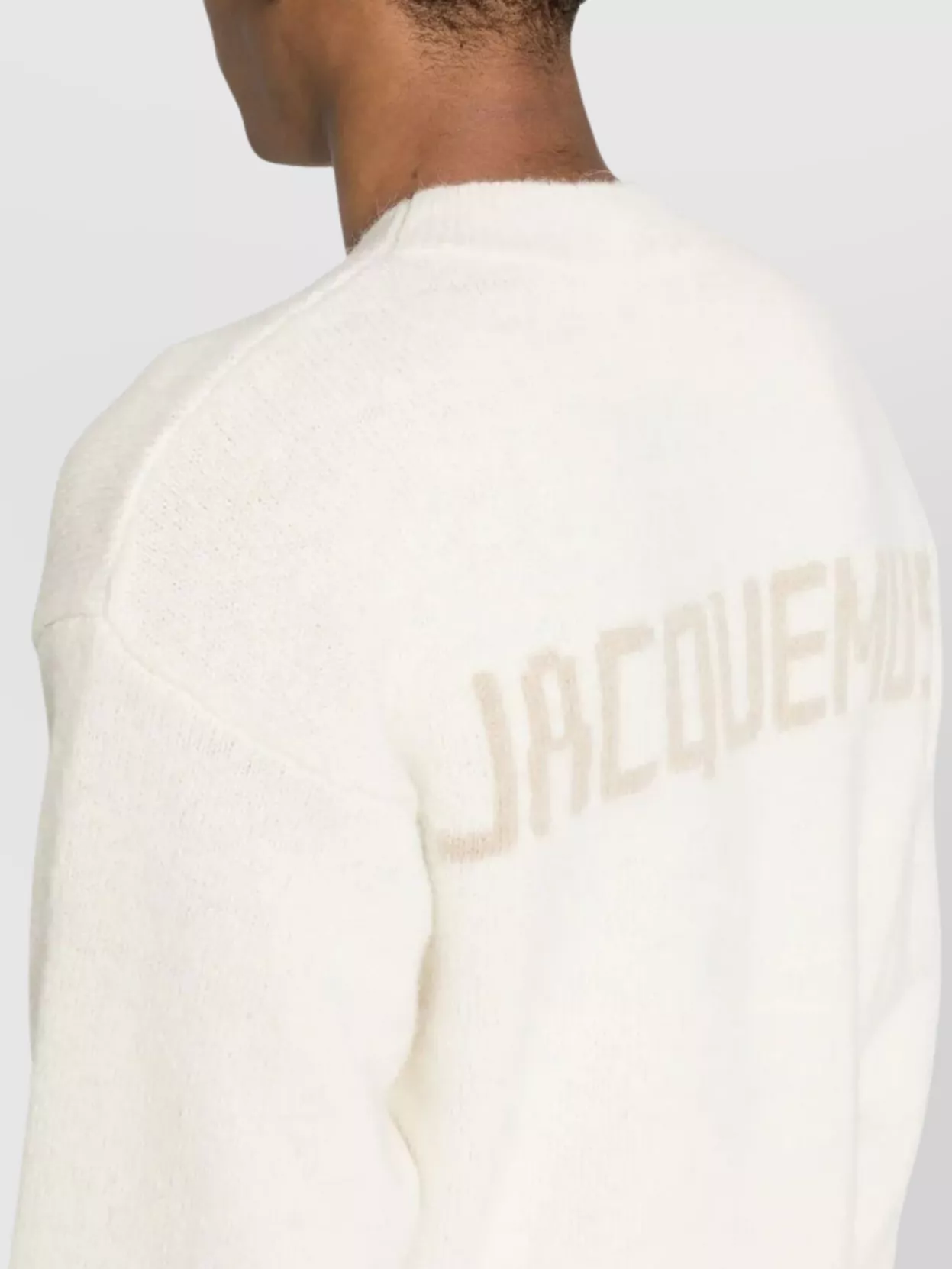 Jacquemus Alpaca Wool Blend Knit Sweater