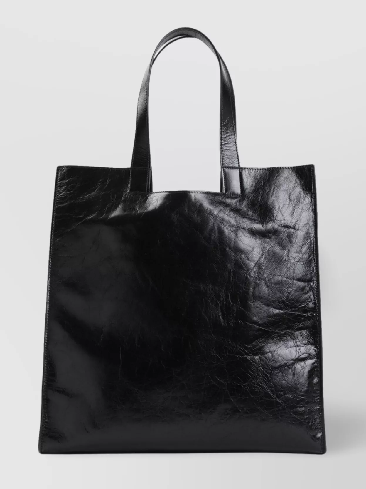 Bally Geometric Cut-Out Detail Tote Bag