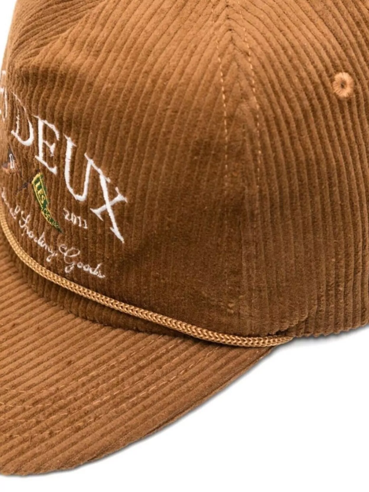 Les Deux Corduroy Baseball Cap