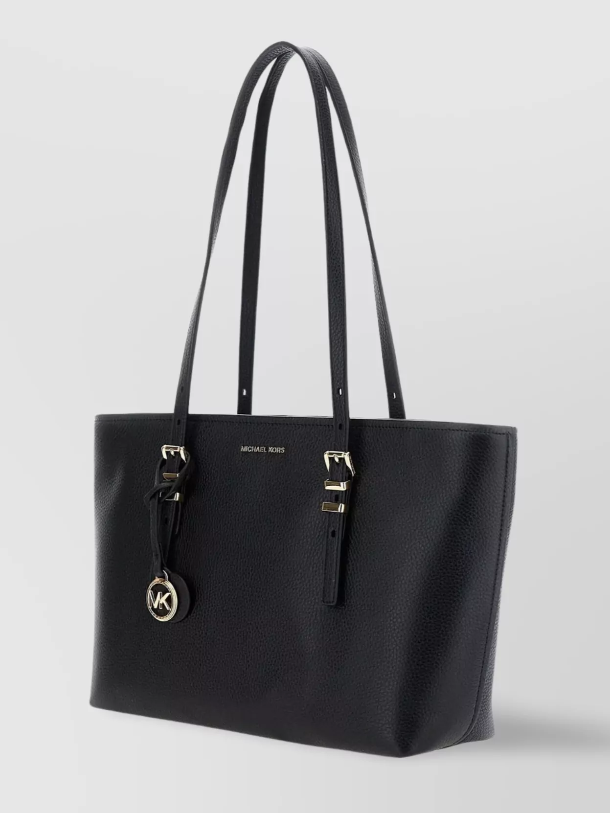 Michael Kors Textured Pebbled Tote Bag With Gold Hardware