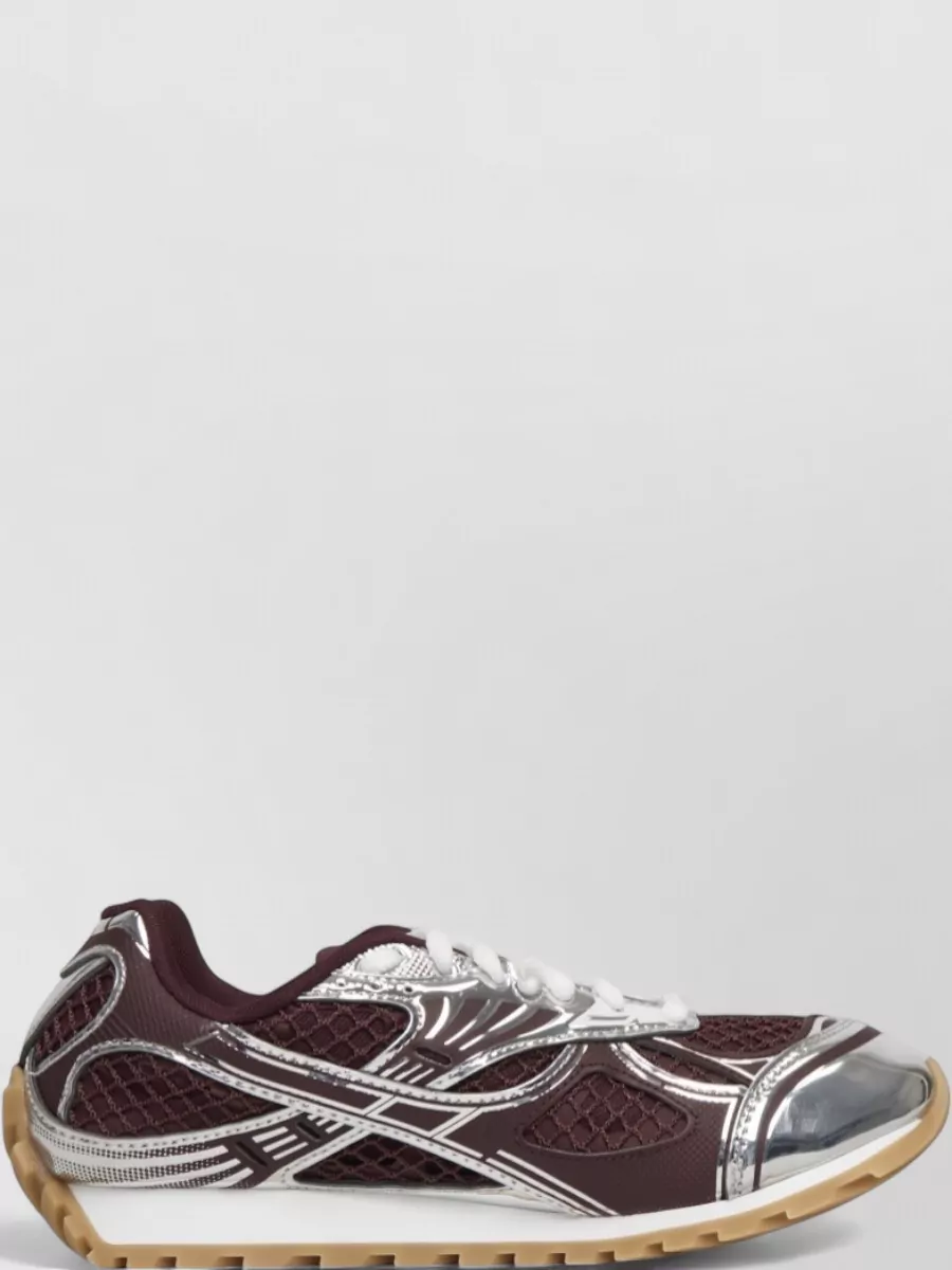 Bottega Veneta Mesh Low-Top Sneakers