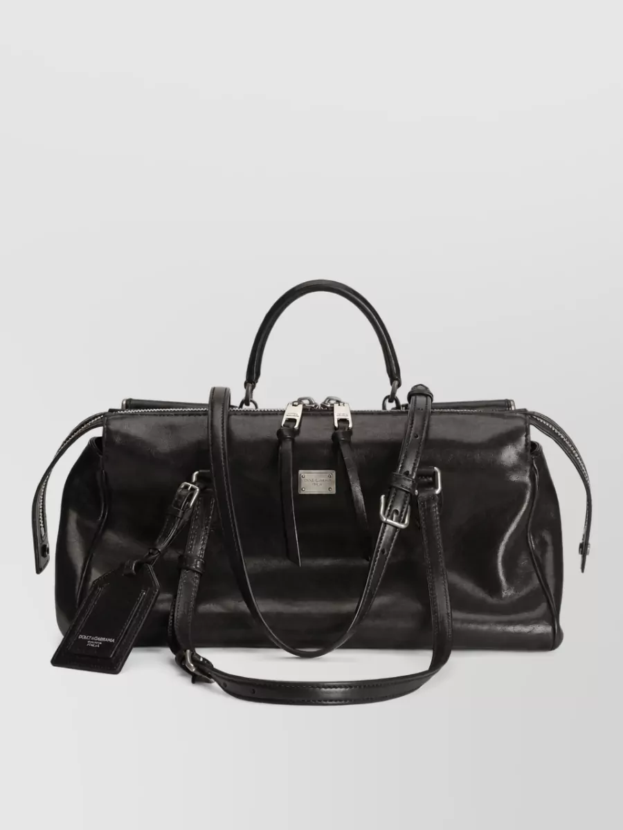Dolce&Gabbana Vittoria Leather Shoulder Bag