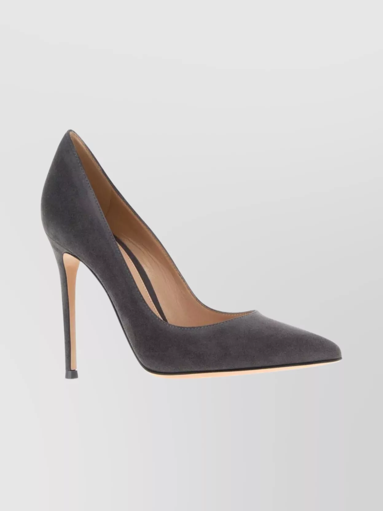 Gianvito Rossi Suede Pointed Toe Pumps