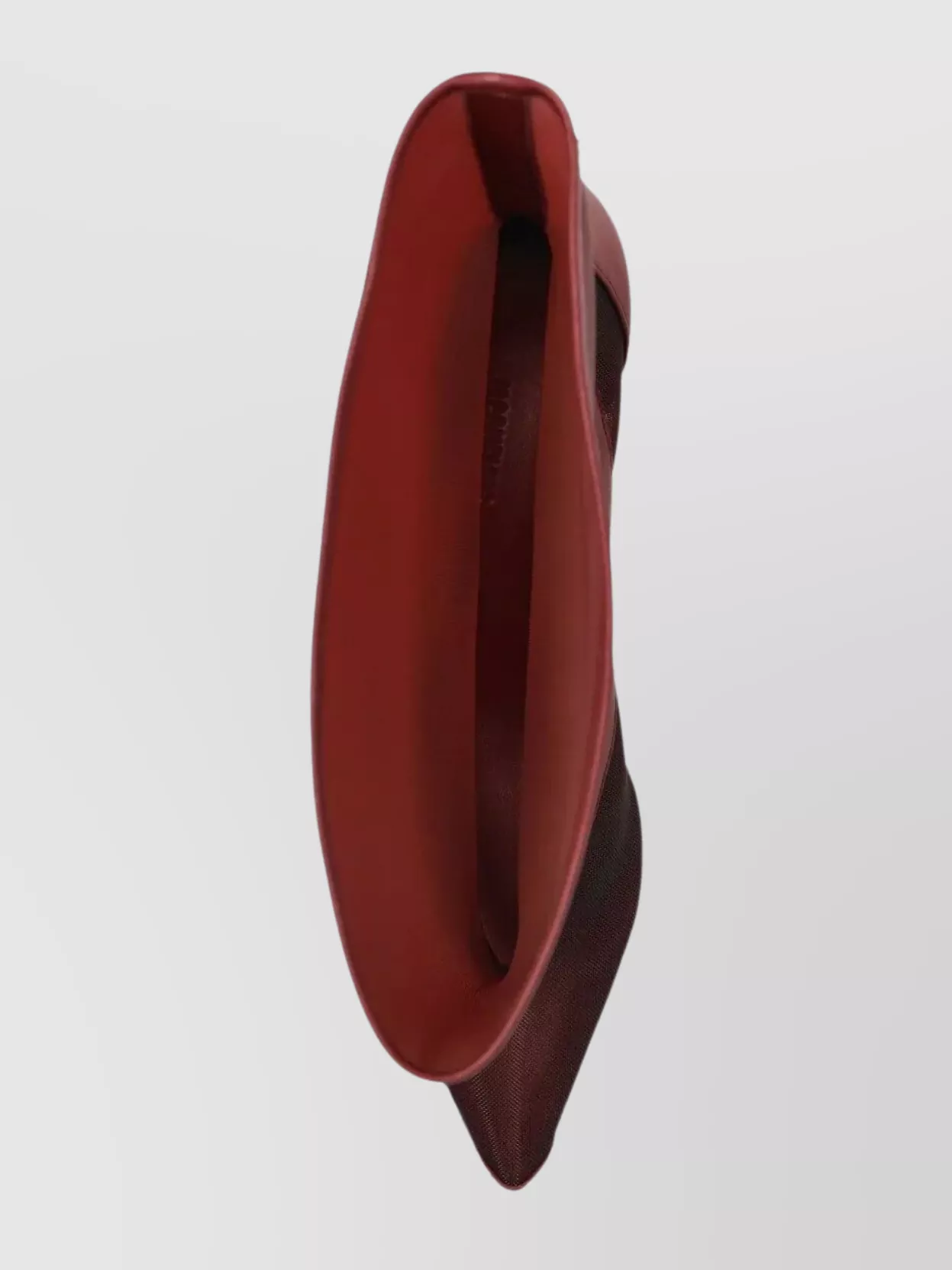 Jacquemus Mid-Calf Stiletto Boots Mesh Overlay