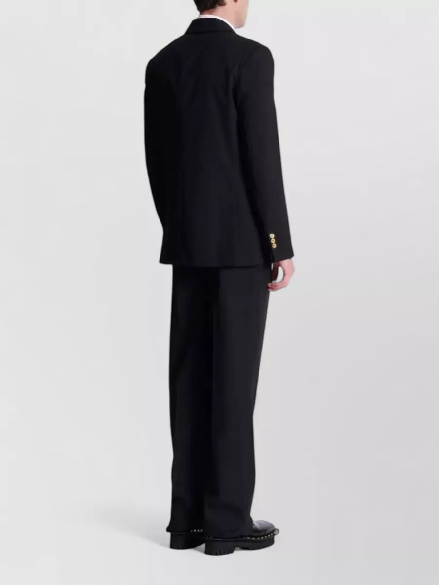 Balmain Wool Double-Breasted Blazer