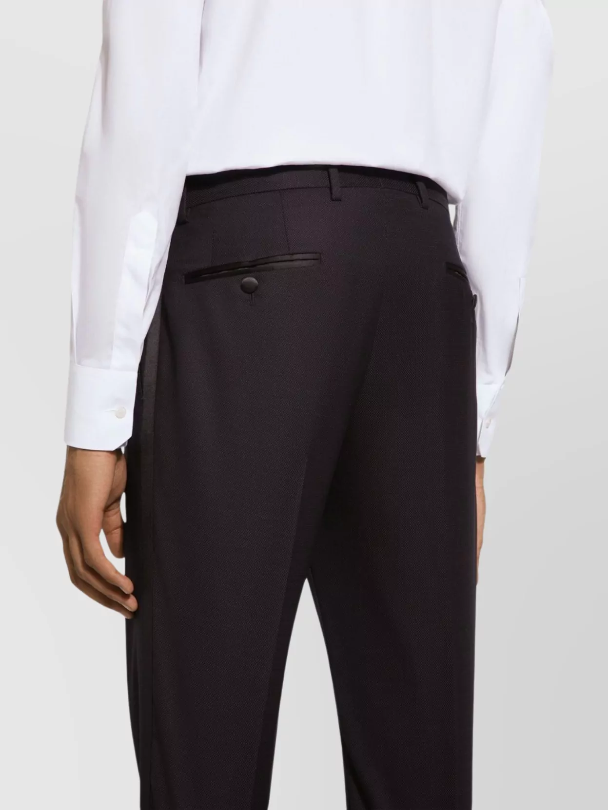 Dolce&Gabbana Tailored Two Piece Suit With Contrasting Lapels