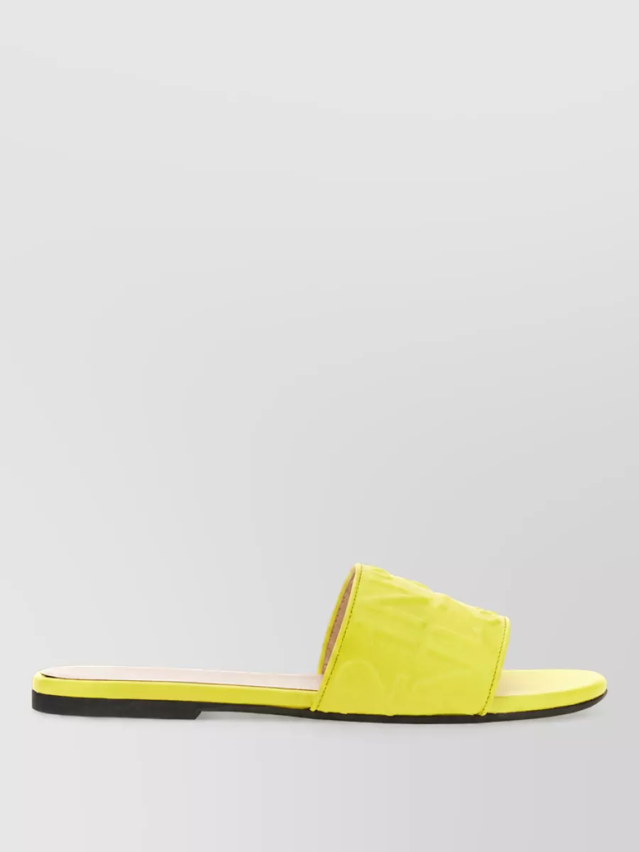 N 21 Lambskin Slide Sandals