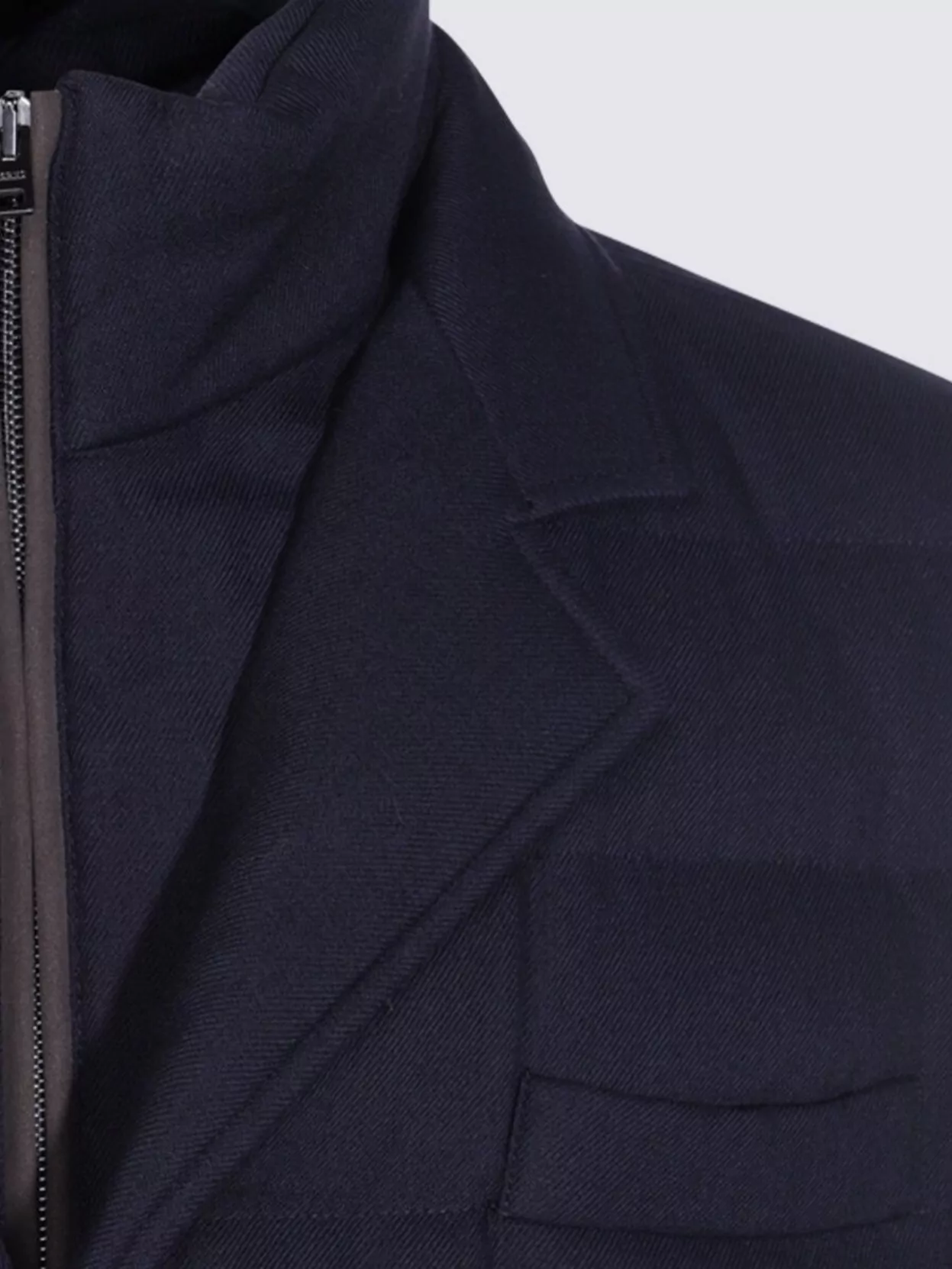 Herno Padded Down Jackets With Front Pockets And Notched Lapels