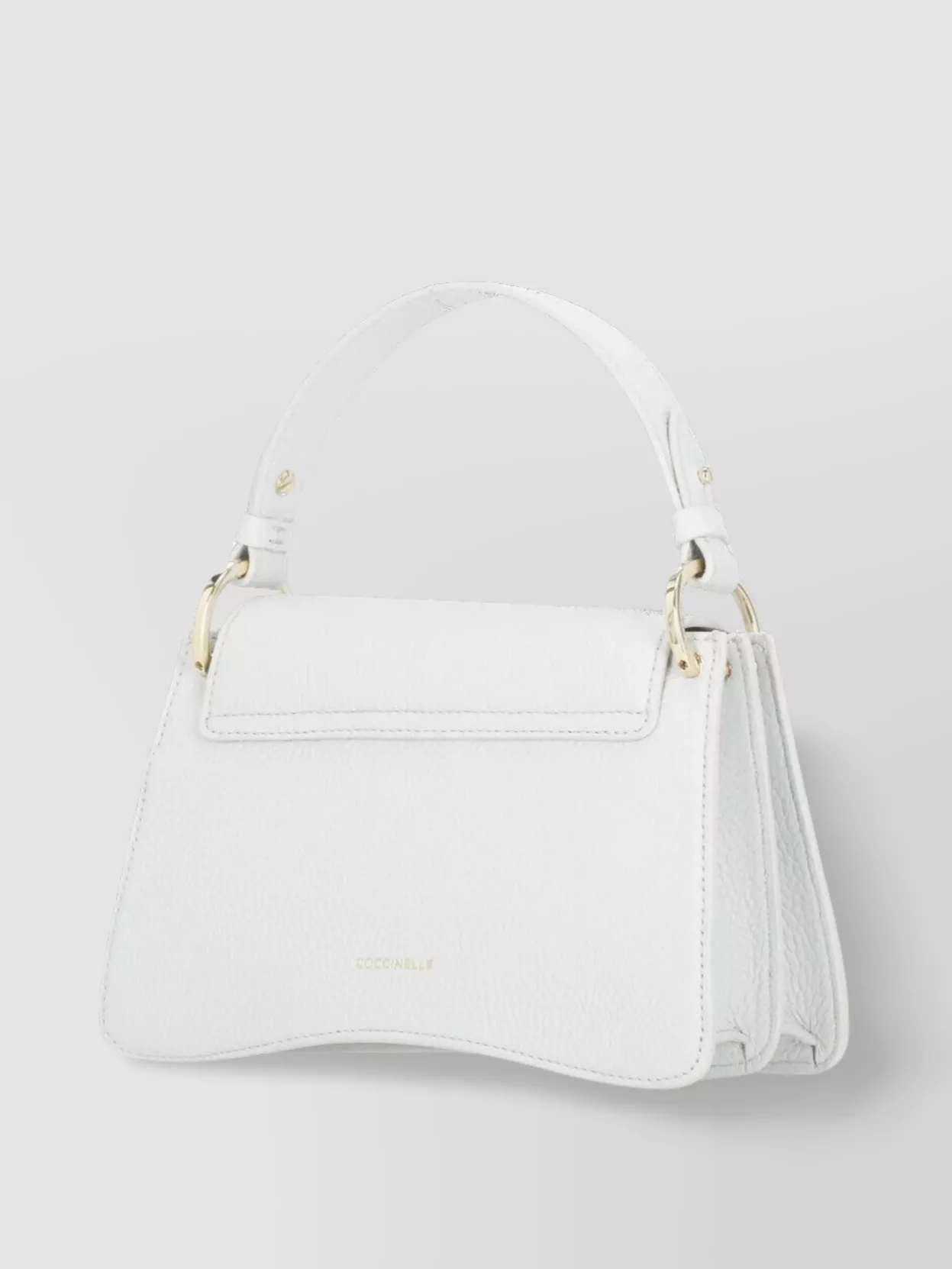 Coccinelle Pebbled Leather Shoulder Bag