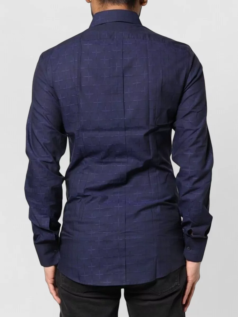 Dolce&Gabbana Checked Cotton Dress Shirt