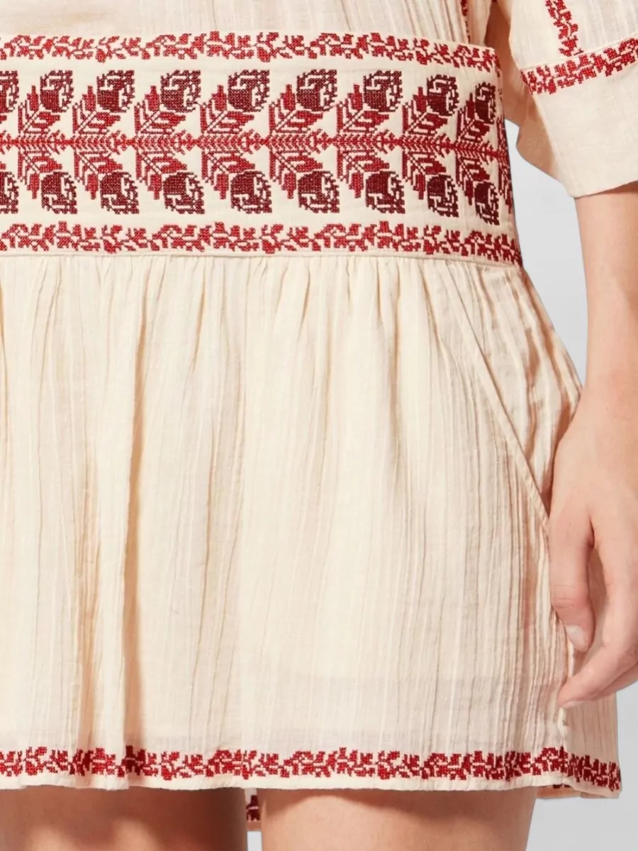 Isabel Marant Cotton Midi A-Line Skirt