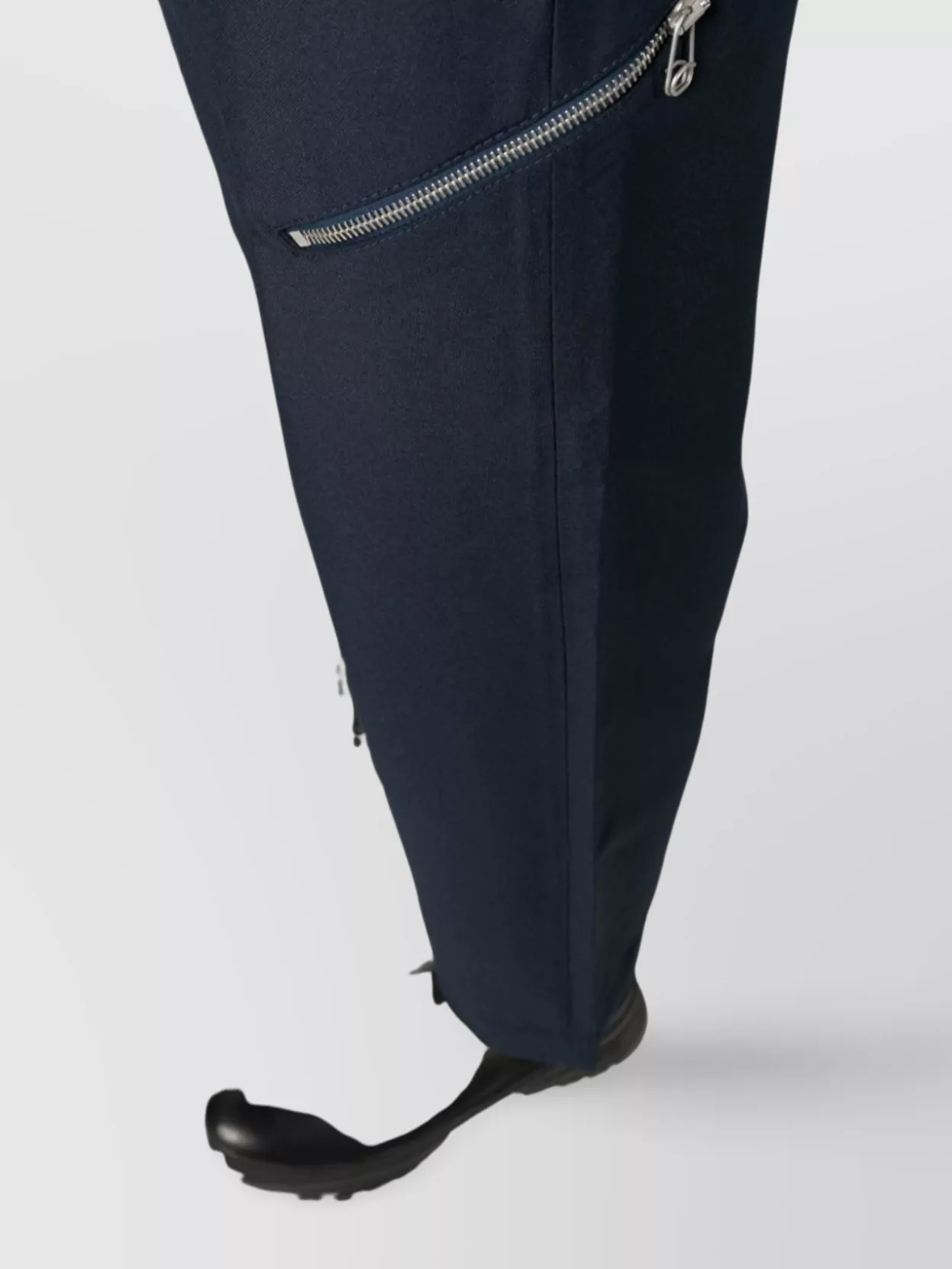 Oamc Waist Belted Wide Leg Trousers