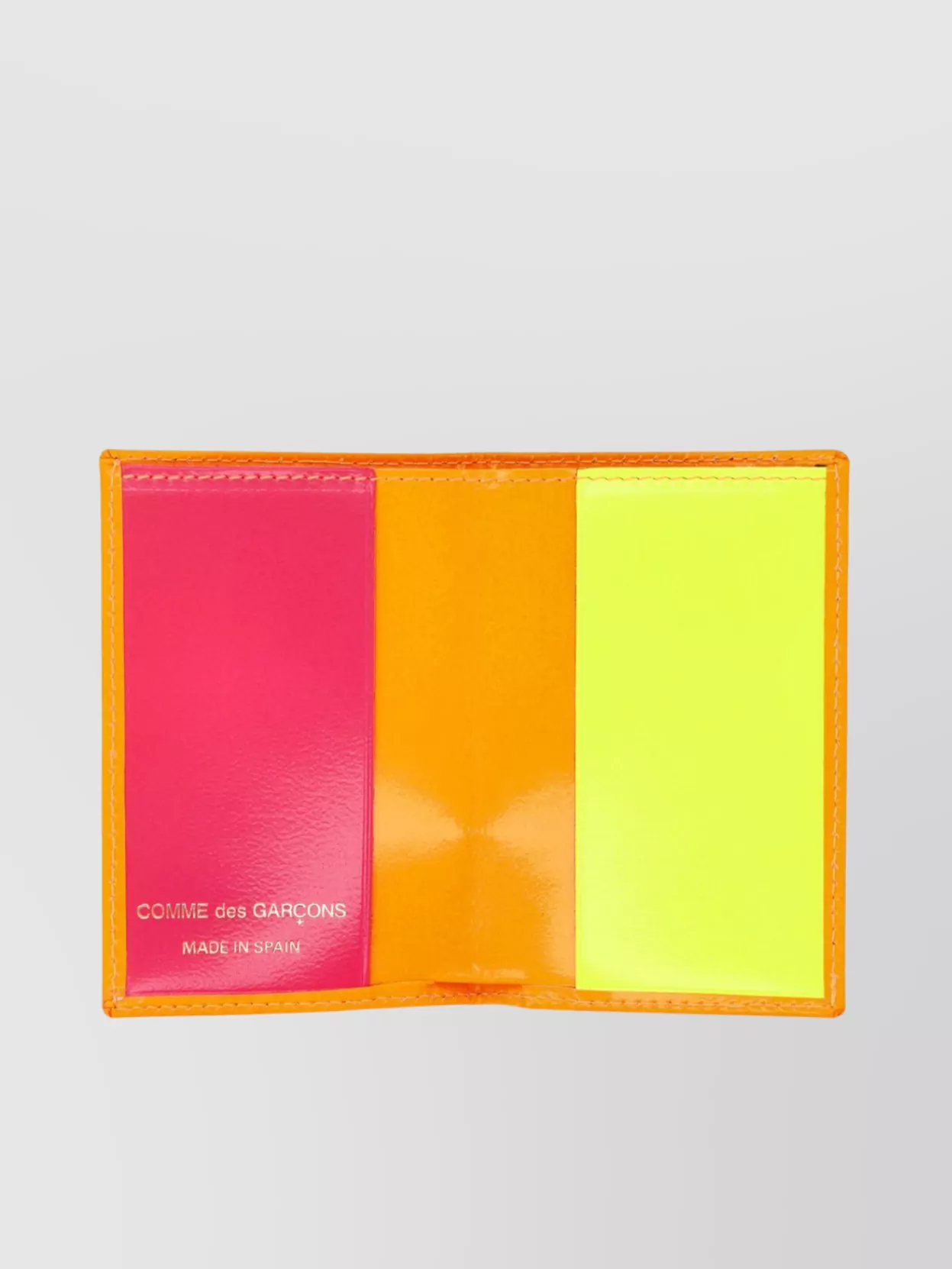 Comme Des Garçons Super Fluo Bifold Cardholder