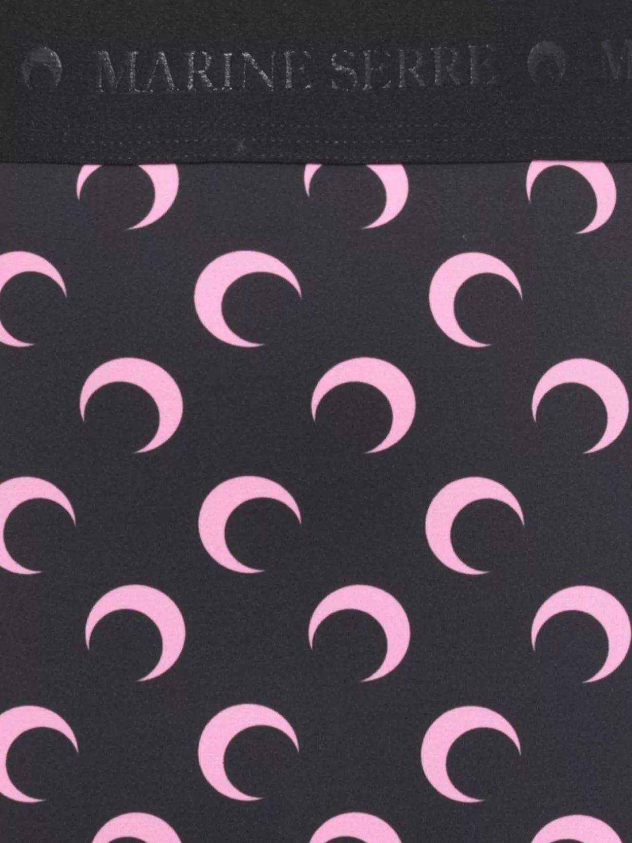 Marine Serre Moon Logo Printed Stretch Leggings