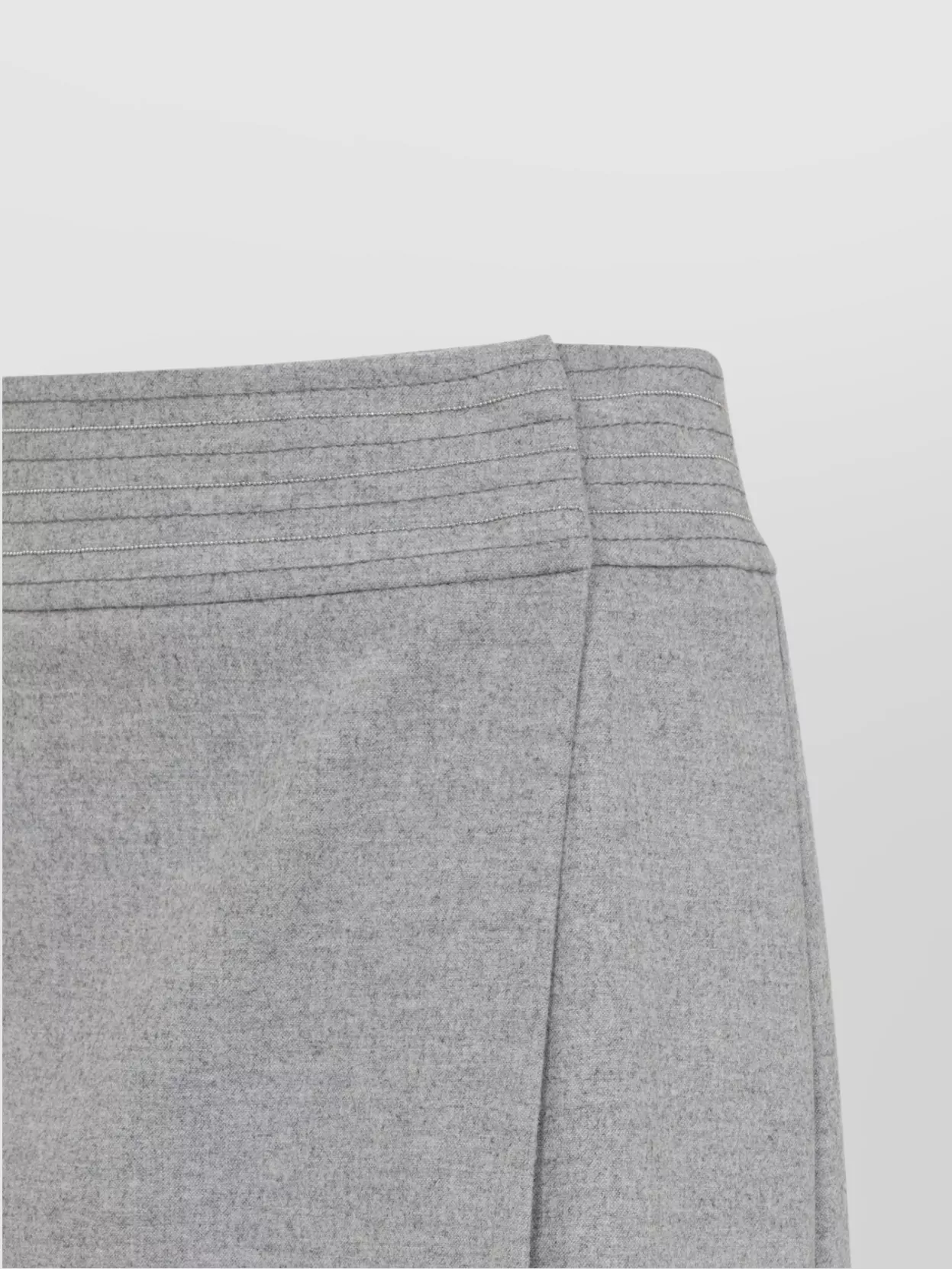Peserico Wool Blend Midi Skirt