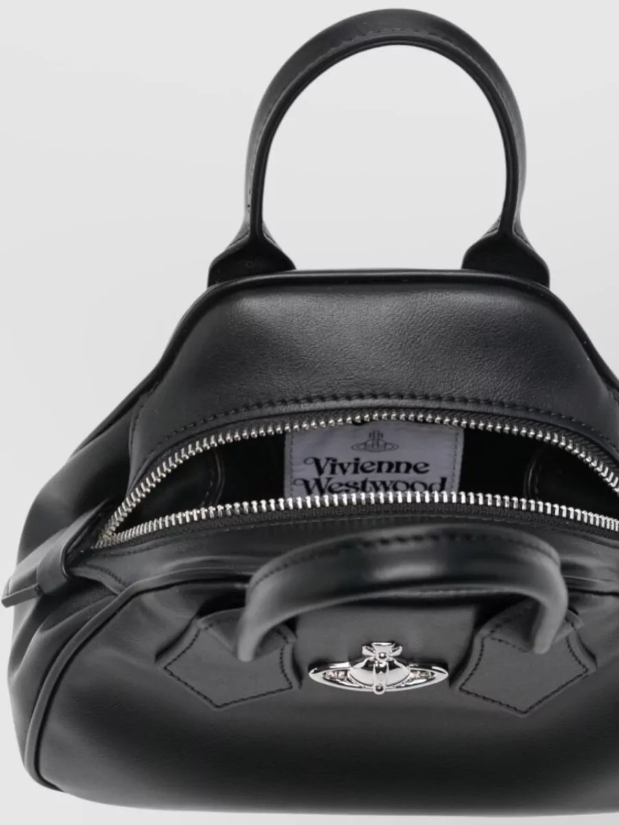 Vivienne Westwood Shoulder Bag Structured Design Top Handles