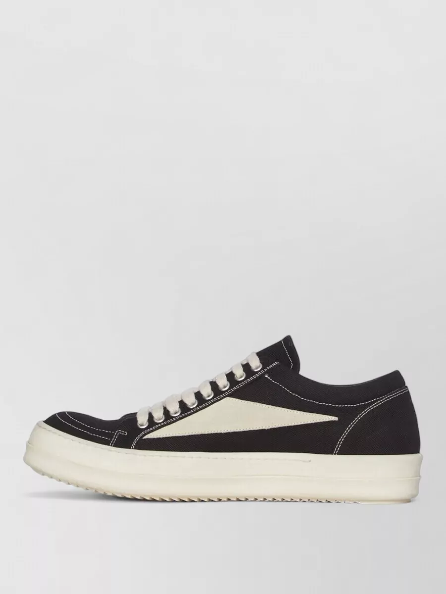 Rick Owens Drkshdw Denim Low-Top Sneakers