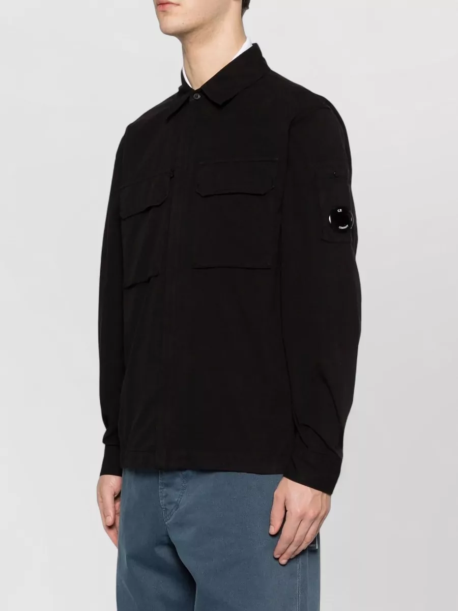 C.p. Company Cotton Zip-Up Shirt Jacket
