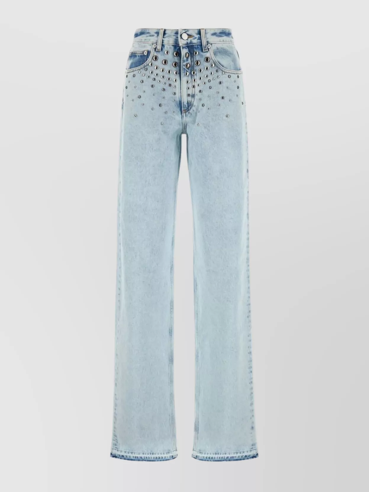 Shop Alessandra Rich Denim Jeans